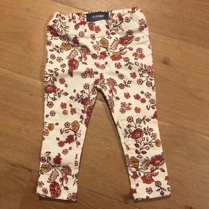 Floral print jeggings